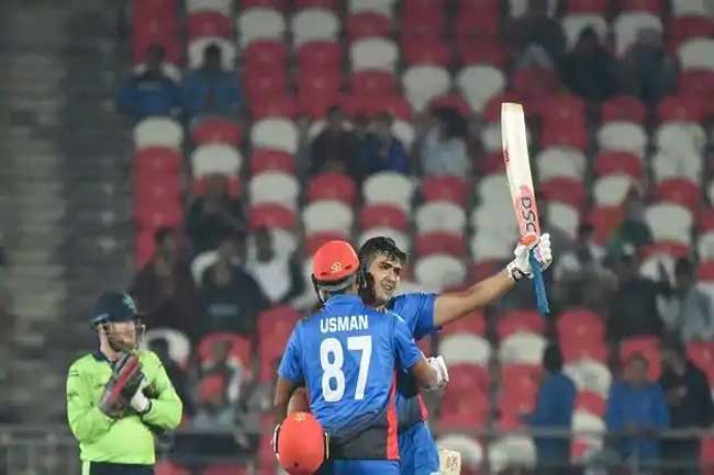 Afghanistan beat Ireland by 72 runs