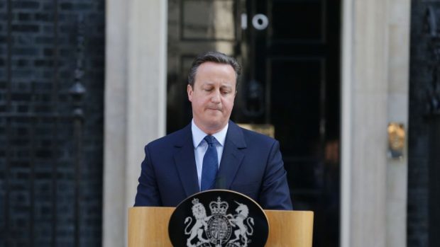 Will the British Prime Minister resign?