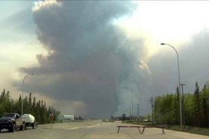 Canadian forest fire