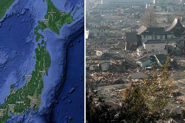 Strong earthquake in Japan