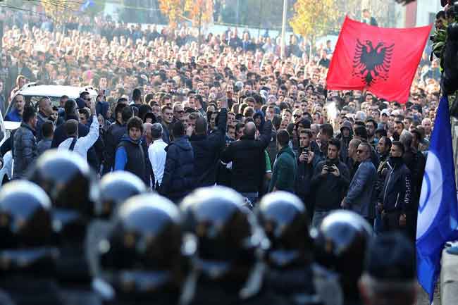 Further protests against the Albanian government