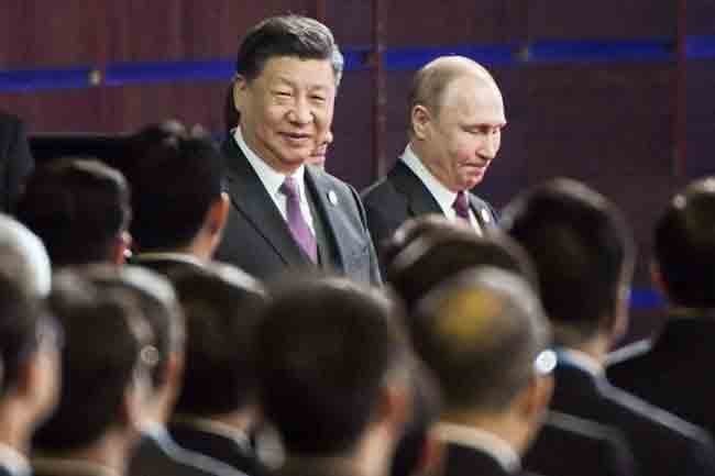 Chinese president visits Moscow