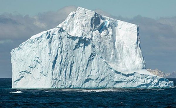 The world's largest iceberg